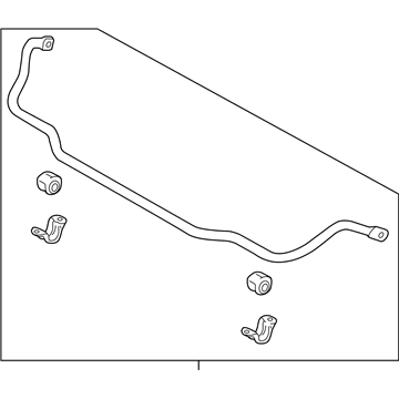 Kia Stinger Sway Bar Kit - 54810J5000