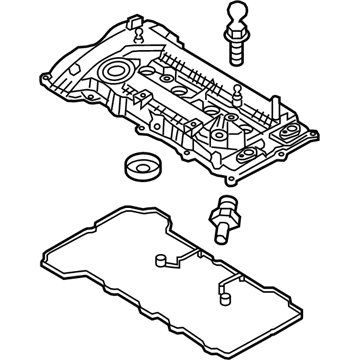 Kia 224102E000 Cover Assembly-Rocker