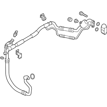 Kia 97775A7600 Suction & Liquid Tube Assembly