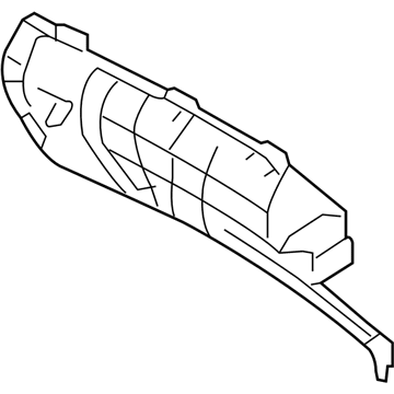 Kia 858801F500LX Trim Assembly-'D' Pillar