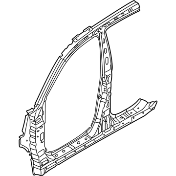 Kia 711231U000 Reinforcement Assembly-Side Outer