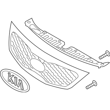 Kia Sorento Grille - 863501U700