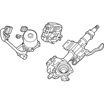 Kia Optima Hybrid Steering Column - 56310A8701