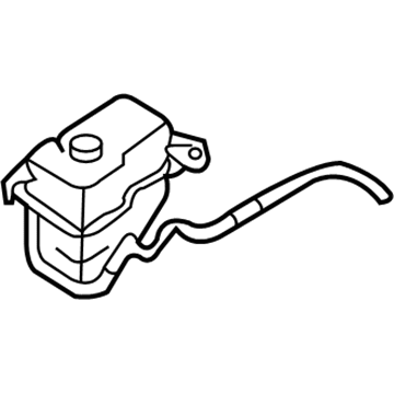 Kia Sedona Coolant Reservoir Hose - 254514D600