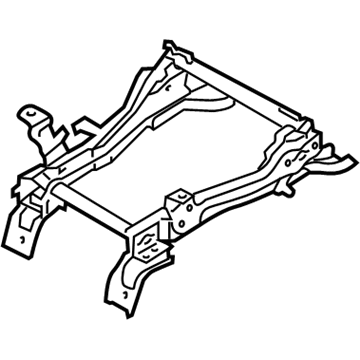 Kia 895021U300 Leg Assembly-2ND Seat,RH