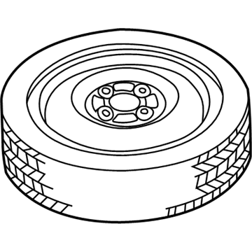 Kia Sephia Spare Wheel - K9965084050