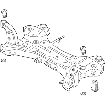 Kia Forte Front Cross-Member - 62405M7050