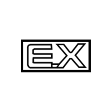Kia 863161U000 Ex Emblem