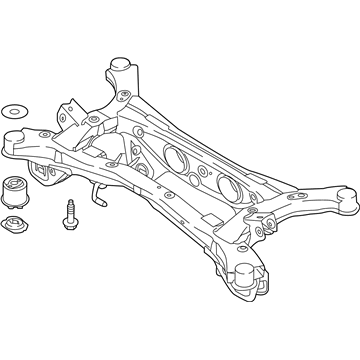 Kia 55405D3650 CROSSMEMBER COMPL-Rr