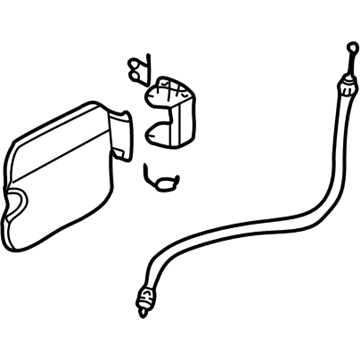 Kia 0K52Y42410 Lid Assembly-Fuel Filler