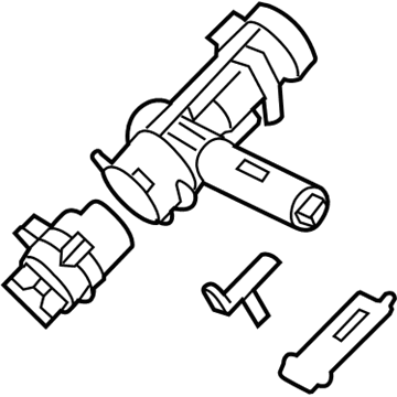 2009 Kia Amanti Ignition Lock Cylinder - 819103F510