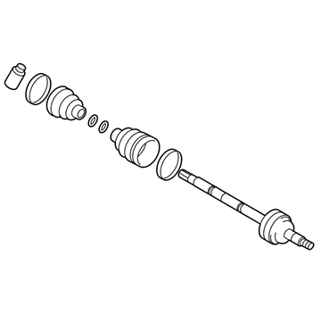 Kia Rio CV Joint - 495911G110