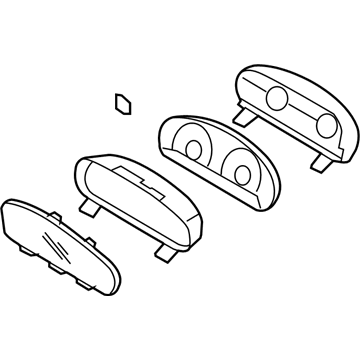 Kia 940112G150 Cluster Assembly-Instrument