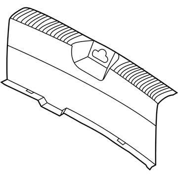 Kia 857701W000WK Trim-Transverse Rear