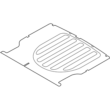 Kia 857011W090WK Cover Assembly-Luggage