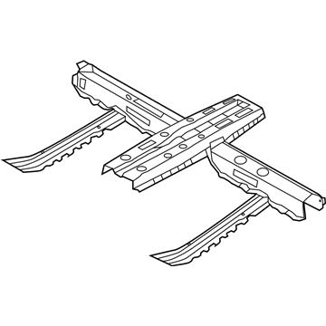 Kia 65130H9000 Reinforcement Assembly-C