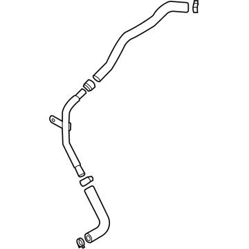 2019 Kia Niro EV Radiator Hose - 25415Q4000