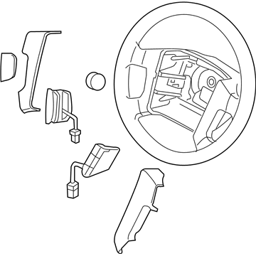 Kia Sorento Steering Wheel - 561003E521CQ