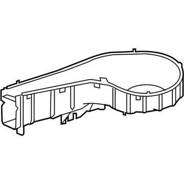 Kia 971013B000 Case-EVAPORATOR & Blower Lower