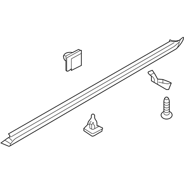 Kia 877512P000 MOULDING Assembly-Side S