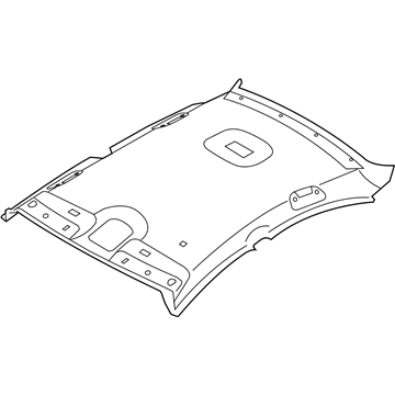 Kia 853104C01087 Headlining Assembly