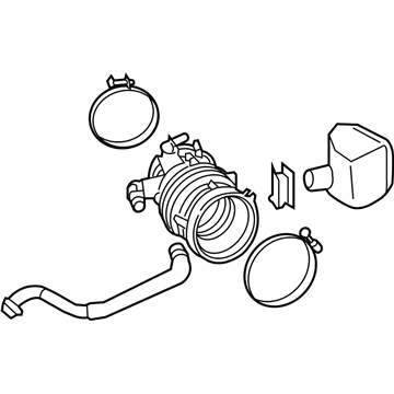 Kia Cadenza Air Duct - 28140F6500