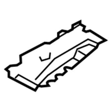 Kia 65543A7000 Reinforcement Assembly-Rear Seat S