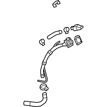 Kia 31030A9580 Filler Neck & Hose Assembly