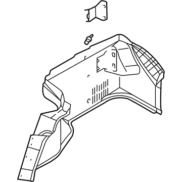 Kia 0K2N268860F02 Trim-TSIDE,RH