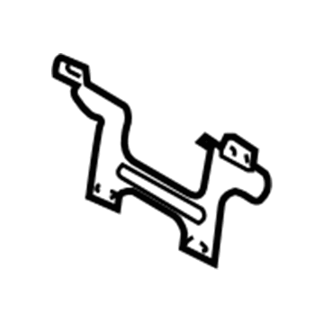 Kia 848403F000 Bracket-Crash Pad Reinforcement,LH