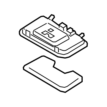 Kia 92850G5350WK Lamp Assembly-Room