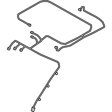 Kia 91805M7180 Wiring Assembly-Roof