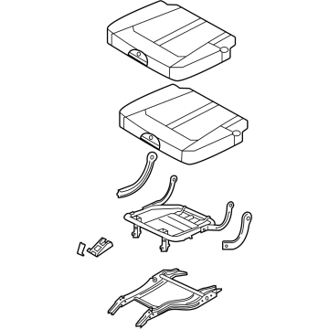 Kia 89A20R5700MQV Cushion Assembly-3RD Sea