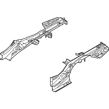 Kia 65720L3000 Member Assembly-Rear FLO