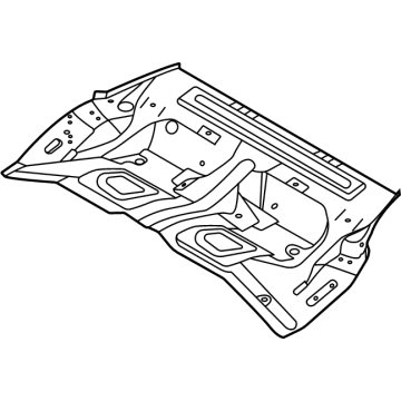 Kia 65511L1010 Panel Assembly-Rear FLOO