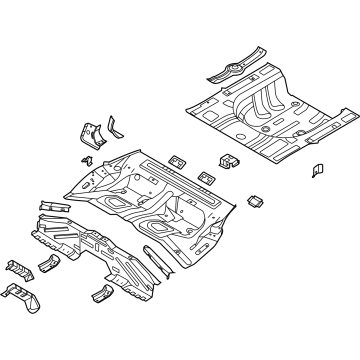 Kia K5 Floor Pan - 65510L3000