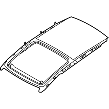 Kia 81620D9030 Panoramaroof Frame Assembly