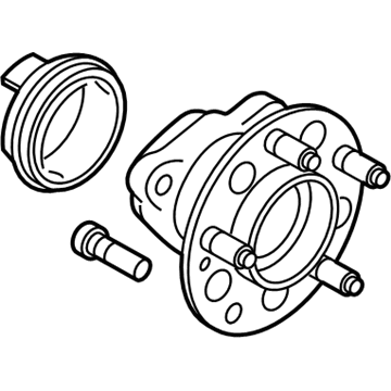 Kia 52730G3AA0 Rear Wheel Hub & Bearing Assembly