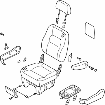 Kia 4K52Y57200TCQ6 Seat Assembly-Front RH