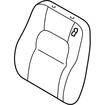 Kia 2K52Y57250AGE5 Back Assembly-Front Seat RH