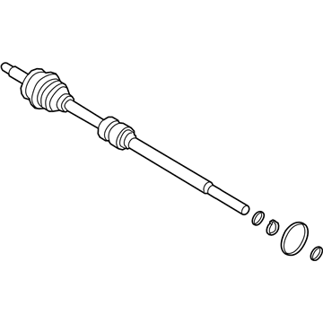 2020 Kia Forte Axle Shaft - 495R1M7400