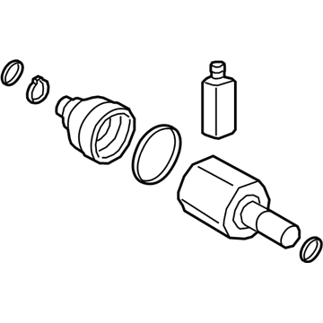 Kia 495R3M7400 Joint Kit-Fr Axle Di