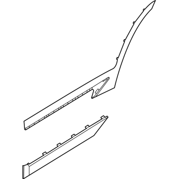 Kia 87732Q5000 GARNISH Assembly-Rr Dr S