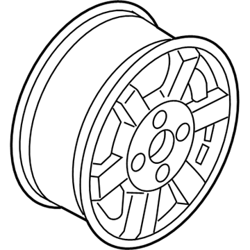 Kia 52910FD500 Wheel-Disc,Aluminum