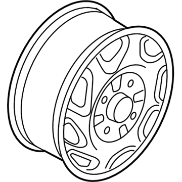 Kia K9965G75540 Wheel-Disc