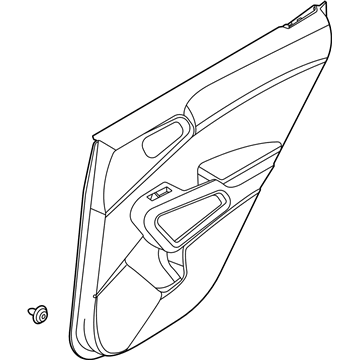 Kia 83305K0010D3Y Panel Assembly-Rear Door