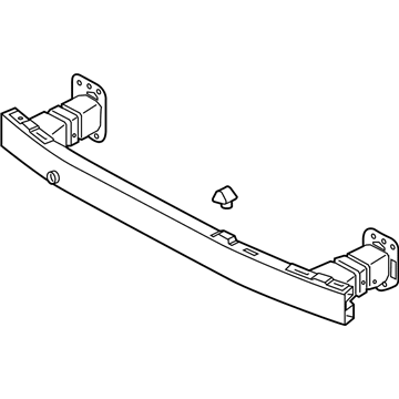 Kia 64900F6100 Beam Complete-Front Bumper