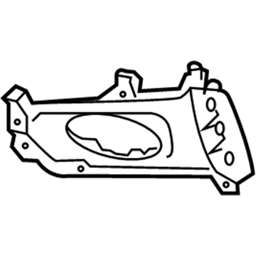 Kia 86524F6000 Cover-Front Bumper Fog