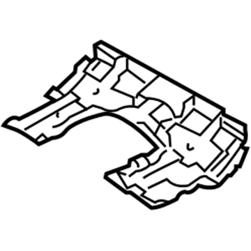 Kia 655513F000 Bracket Assembly-Seat Belt