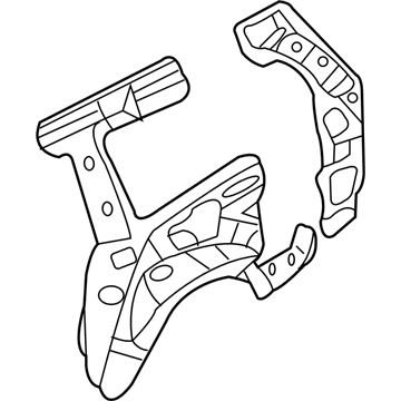 Kia 716014D511 Panel Assembly-Quarter Inner